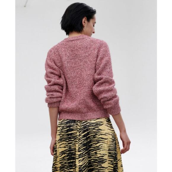 GANNI Chunky Glitter Knit Cardigan (Size Small) - Picture 3 of 13